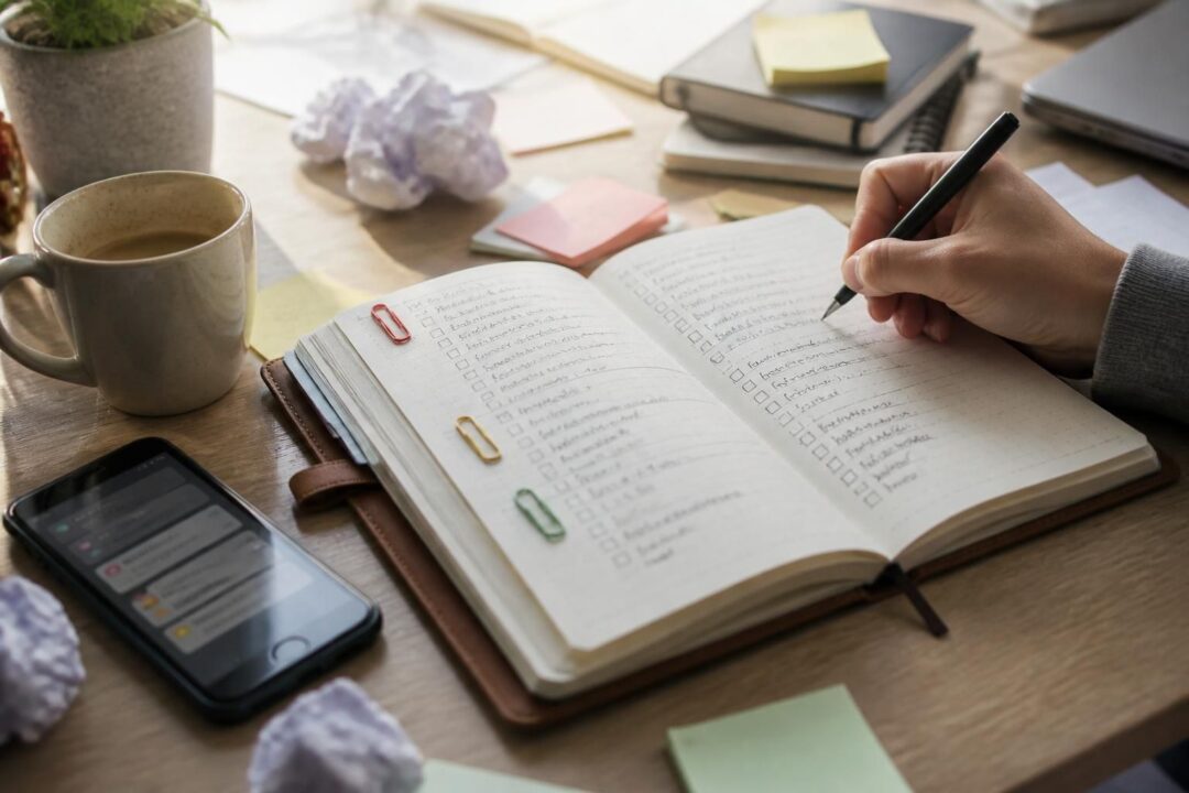 discover the first things first principle, a prioritisation system designed to help you stay focused and productive even during tough weeks.